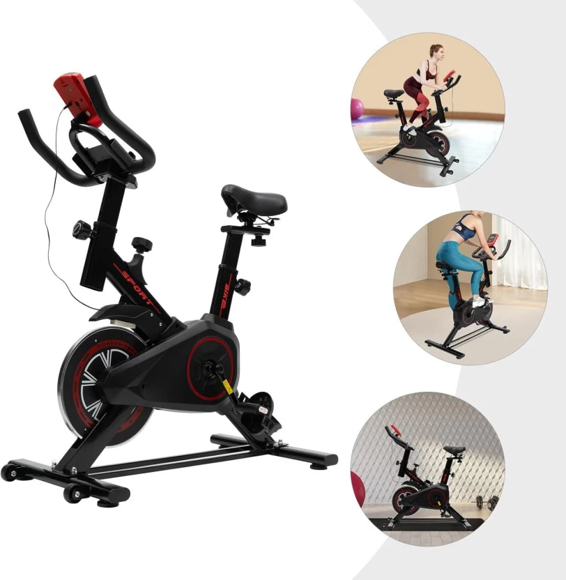 Jortan Exercise Bike Ergometer Home Trainer Fitness Bike