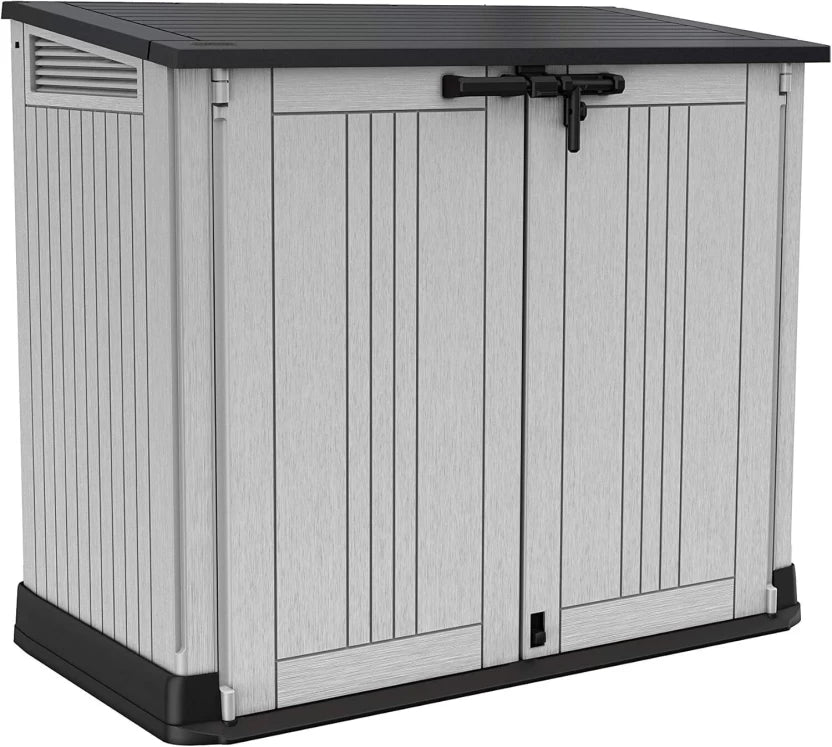 Keter Plastic Garden Shed (Grey, Coverage Area:0 sq.ft)
