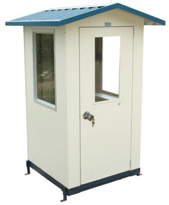 Tilley Sheds Metal Garden Shed (White, Coverage Area:2 sq.m)
