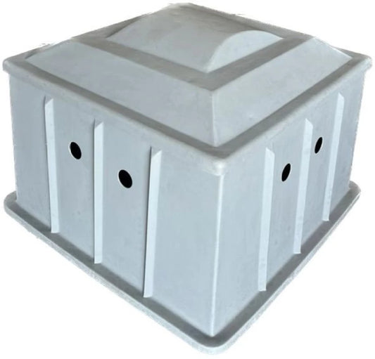 Aqua Max Plastic Garden Shed  (Grey, Coverage Area:1.2 sq.m)