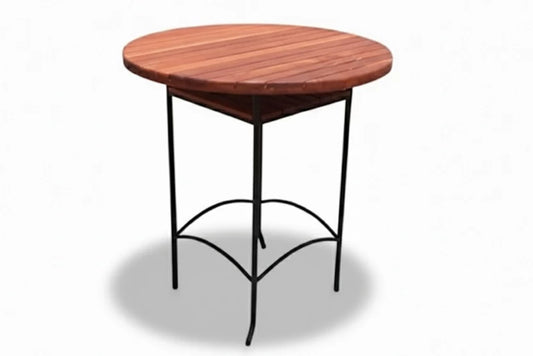 Generic Zambezi Teak Bar Table (Undercover Only) Plastic Dining Table