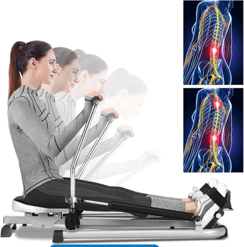 HOME GYM Rockman Foldable Fitness Rowing Machine Foldable Rowing Machine
