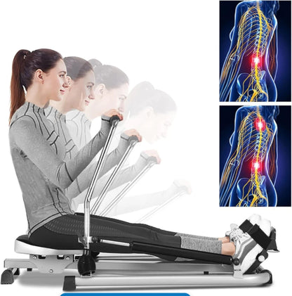 HOME GYM Rockman Foldable Fitness Rowing Machine Foldable Rowing Machine