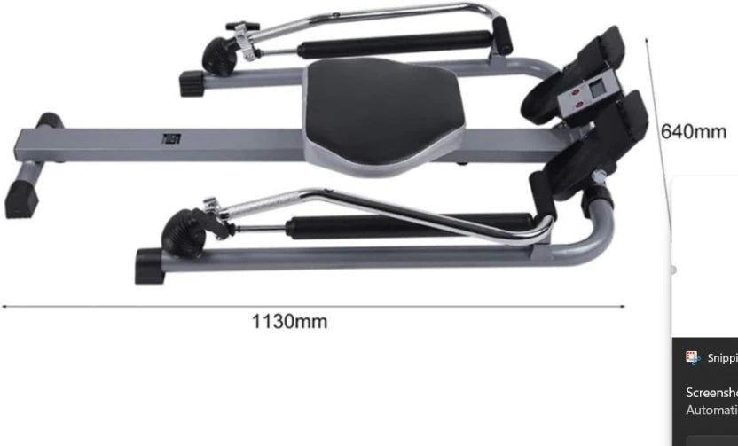 HOME GYM Rockman Foldable Fitness Rowing Machine Foldable Rowing Machine