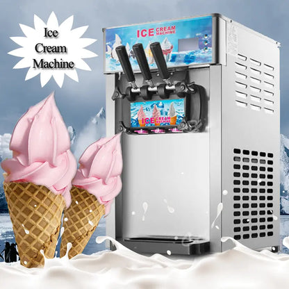 3 Soft Exclusive Ice Cream Machine -Exclusive