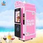 Industrial Commercial Soft Serve Ice Cream Machine with bill accepter and card reader