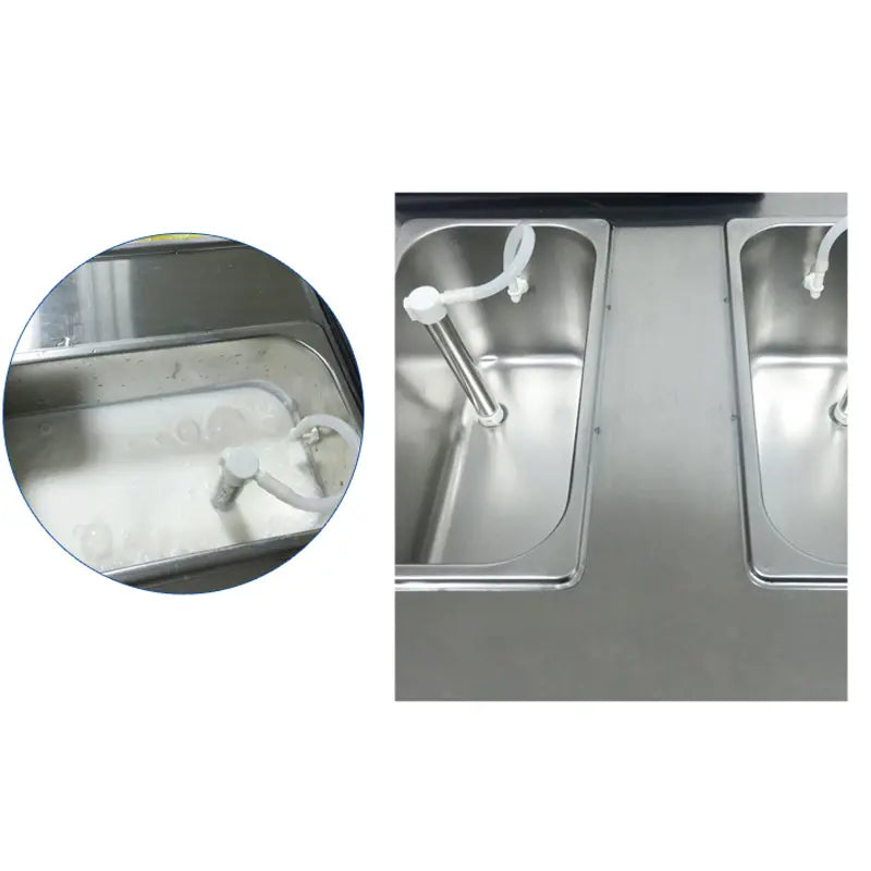Premium 3 Flavor Energy-Saving Commercial Soft Ice Cream Machine