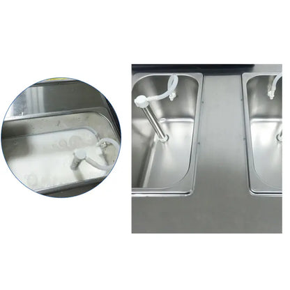 Premium 3 Flavor Energy-Saving Commercial Soft Ice Cream Machine