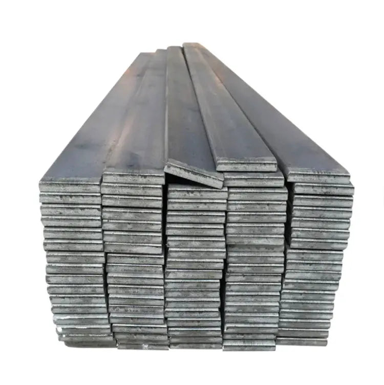 Black/Galvanized Surface Carbon Steel Flat Bar Cold Drawn Metal Alloy
