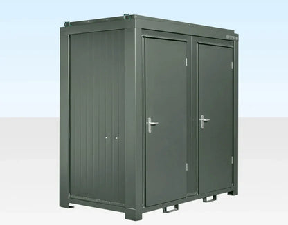 Double Mains Toilet 8Ft x 5Ft (Bottle Green)