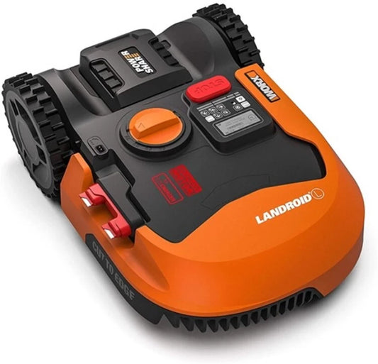 WORX LANDROID ROBOTIC 1000m2 Lawn Mower  (Orange Battery)