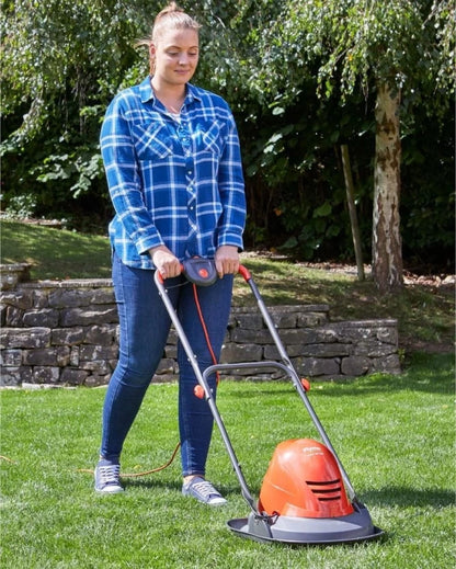 Cosave Hover Lawnmower - Turbo Lite 250 - 1400 W Lawn Mower&nbsp;&nbsp;(Orange AC Adapter)
