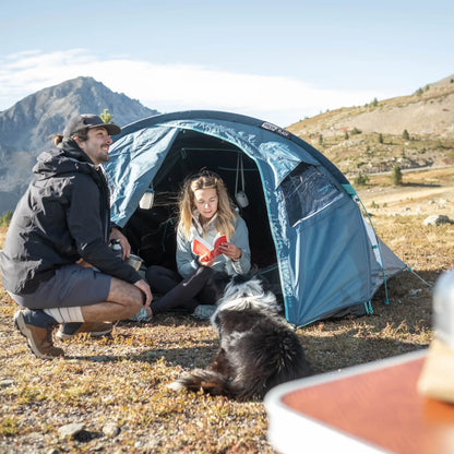 Camping tent - MH100 XL Fresh & Black - 3 person