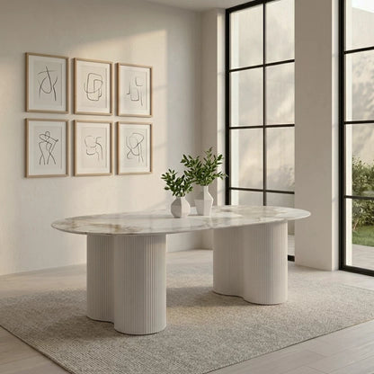 Grace Dining Table DT-494 Metal Dining Table&nbsp;