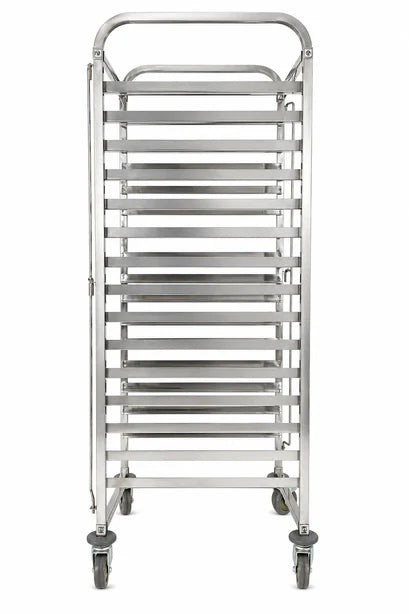 GATTO 15 Tier Baking Tray Trolley Stainless Steel (Tray Size: 600x400mm)