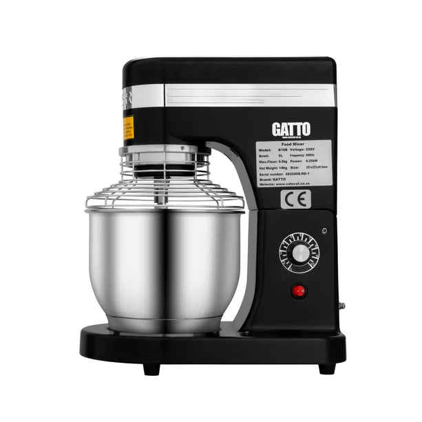 GATTO 5L Planetary Mixer - 3 Speed