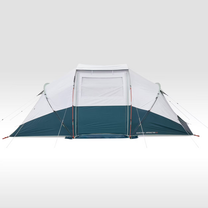 4-person, 2-bedroom camping tent, Arpenaz 4.2, Fresh & Black