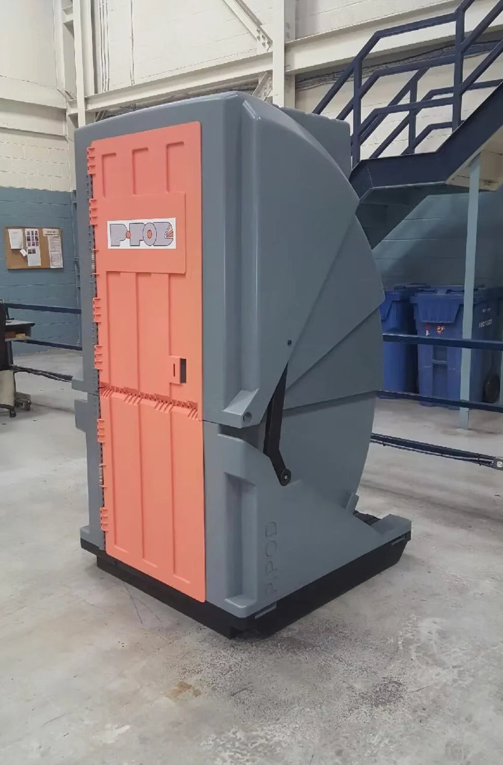 Folding Plastic Portable Flushing