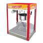Popcorn Machine 8oz POP6E-R Red & Silver
