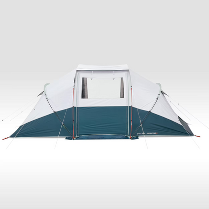 4-person, 2-bedroom camping tent, Arpenaz 4.2, Fresh & Black