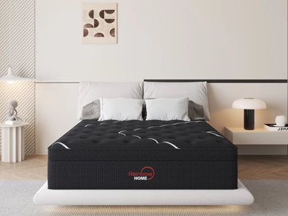 RAINBOW HOME Hudson 40 cm King Natural Latex Mattress