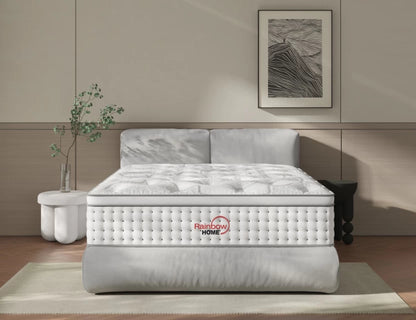 Rainbow Home Centre Las Vegas 35 cm Queen Pocket Spring Mattress  (L x W: 188 cm x 152 cm)