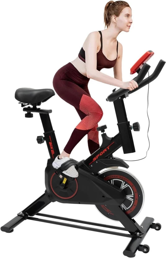 Jortan Exercise Bike Ergometer Home Trainer Fitness Bike