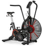Force HIIT Air Bike Dual-Action Stationary Cardio Exercise Bike  (Black, Red)