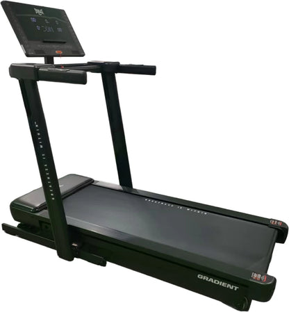 Everlast Gradient Incline & Decline with Blue Tooth and Fitness Apps Motorized Treadmill