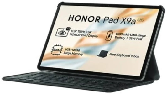 Honor Pad X9a 11.5" LTE Tablet with ELN2 Keyboard Android 6 GB RAM  (4G, 128 GB, Gray)