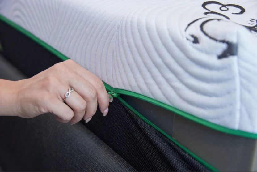 Eden Uno Pure Foam and Encased 25.5 cm Single Pocket Spring Mattress