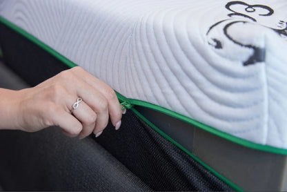 Eden Uno Pure Foam and Encased 25.5 cm Single Pocket Spring Mattress