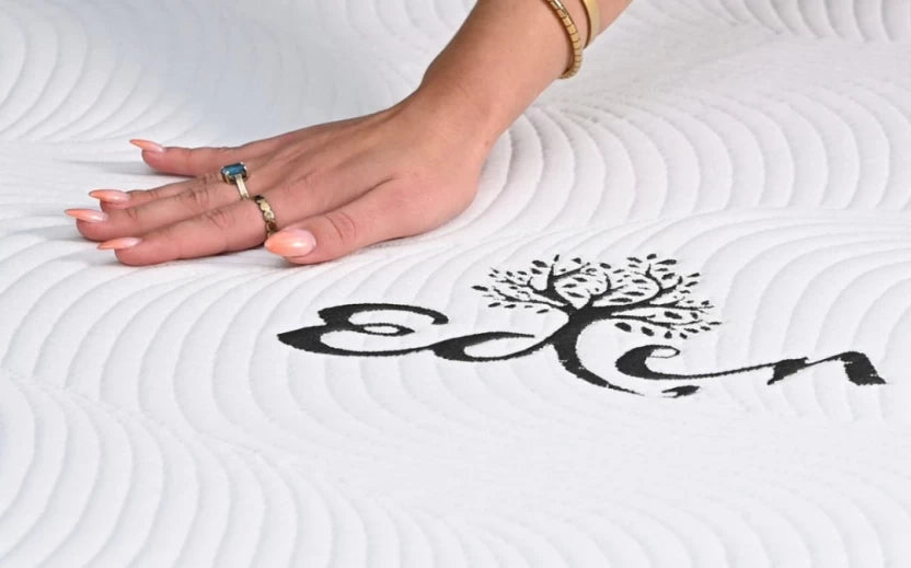 Eden Uno Pure Foam and Encased 25.5 cm Single Pocket Spring Mattress