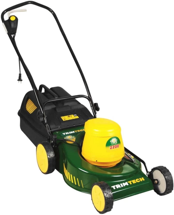 Trimtech 2200W Electric Lawn Mower  (Green, Yellow Electric)