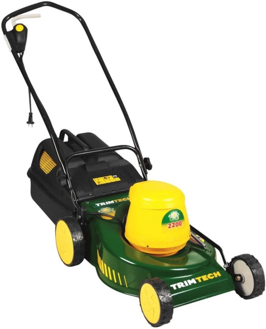 Trimtech 2200W Electric Lawn Mower  (Green, Yellow Electric)