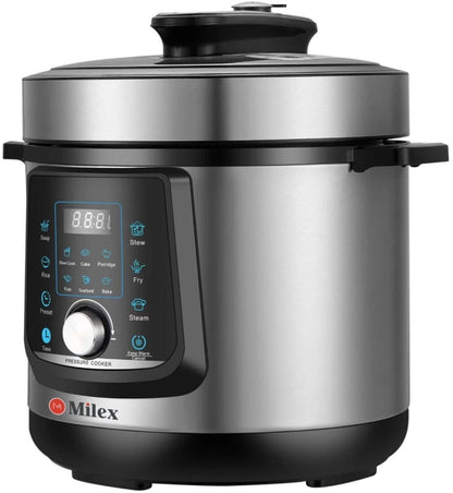 Milex Digital 6L Pressure Cooker  (Stainless Steel)