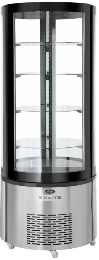 GALILEO Floor standing 5 tier cake display 400 L Compact Refrigerator  (Silver)