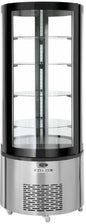 GALILEO Floor standing 5 tier cake display 400 L Compact Refrigerator  (Silver)