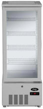 GALILEO Refrigerated glass display cabinet - 92Lt, White - GALILEO 92L