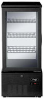 GALILEO Refrigerated glass display cabinet - 74Lt, Black - GALILEO 74L