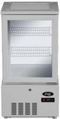GALILEO Refrigerated glass display cabinet - 56Lt, White - GALILEO 56 L Compact Refrigerator  (White)