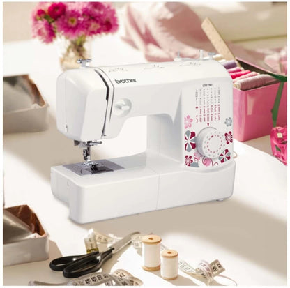 Brother LX27NT White Manual Sewing Machine ( Built-in Stitches 27)