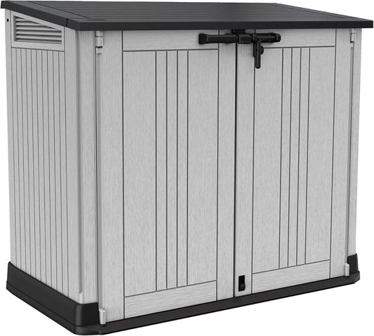 Keter Plastic Garden Shed  (Grey, Coverage Area:0 sq.ft)
