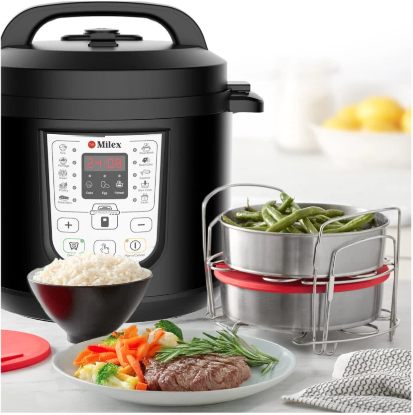 Milex Digital Power 6 L Pressure Cooker  (Stainless Steel)