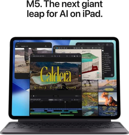 Apple 13-inch iPad Pro M5 Wi?Fi + Cellular with standard glass 12 GB RAM&nbsp;