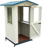Tilley Sheds Metal Garden Shed  (White, Coverage Area:2 sq.m)