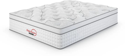 Rainbow Home Las Vegas 35 cm King Pocket Spring Mattress  (L x W: 188 cm x 183 cm)