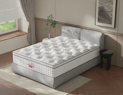 Rainbow Home Las Vegas 35 cm King Pocket Spring Mattress  (L x W: 188 cm x 183 cm)