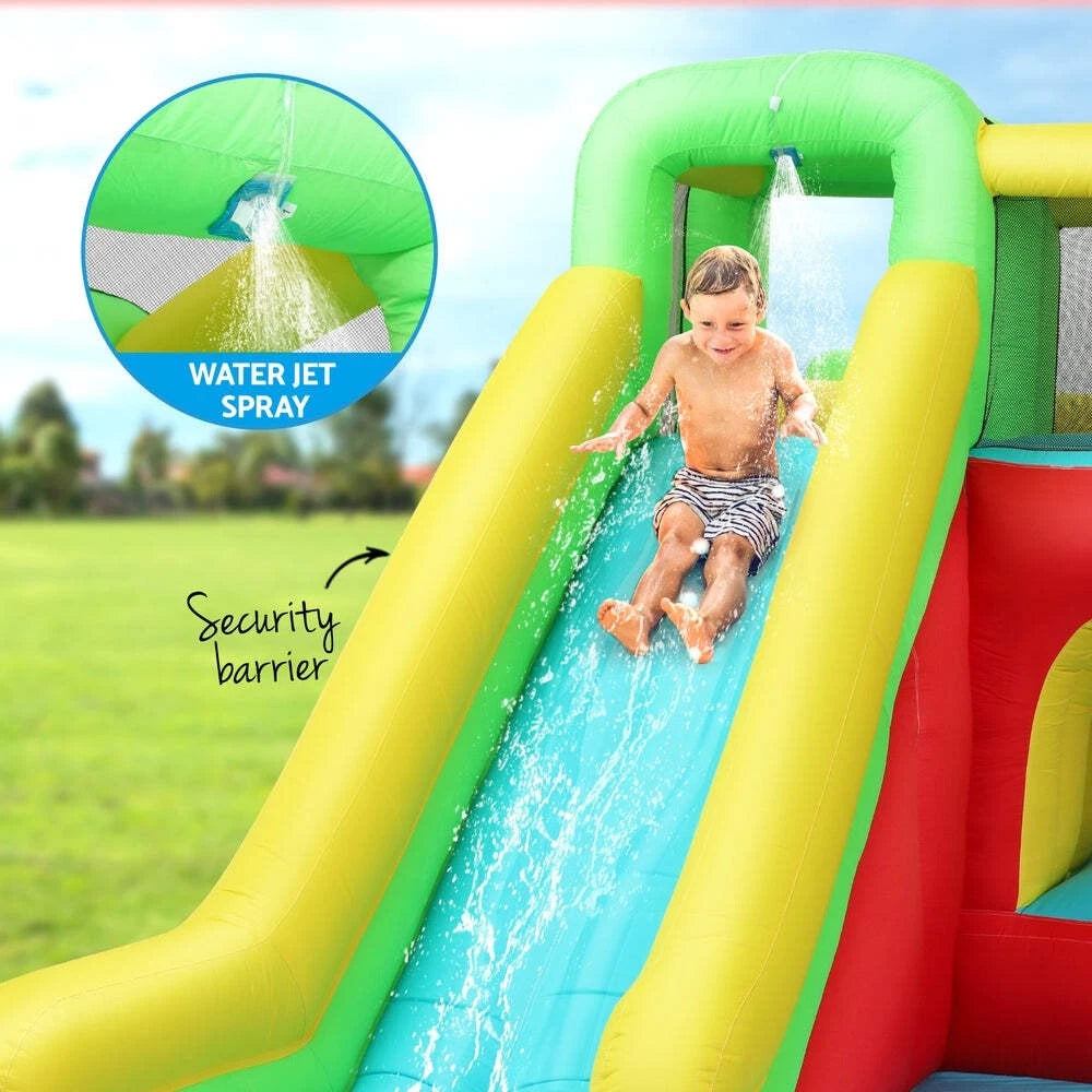 Doctor Dolphin Kids Inflatable Pool Water Slide Park Jumping Castle