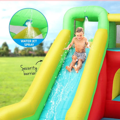 Doctor Dolphin Kids Inflatable Pool Water Slide Park Jumping Castle